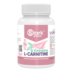 Капсули Stark L-Carnitine - 60caps 100-32-3078064-20