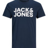 Футболка JJECORP LOGO TEE SS O-NECK NOOS 12151955-Navy Blazer-Detail:Play 4 Jack&Jones L Темно-синій 12151955-NAVY BLAZER-DETA