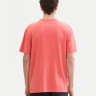 Футболка T-Shirt mit Logo Print 1041871ХХ26202 Tom Tailor L Кораловий 1041871ХХ26202