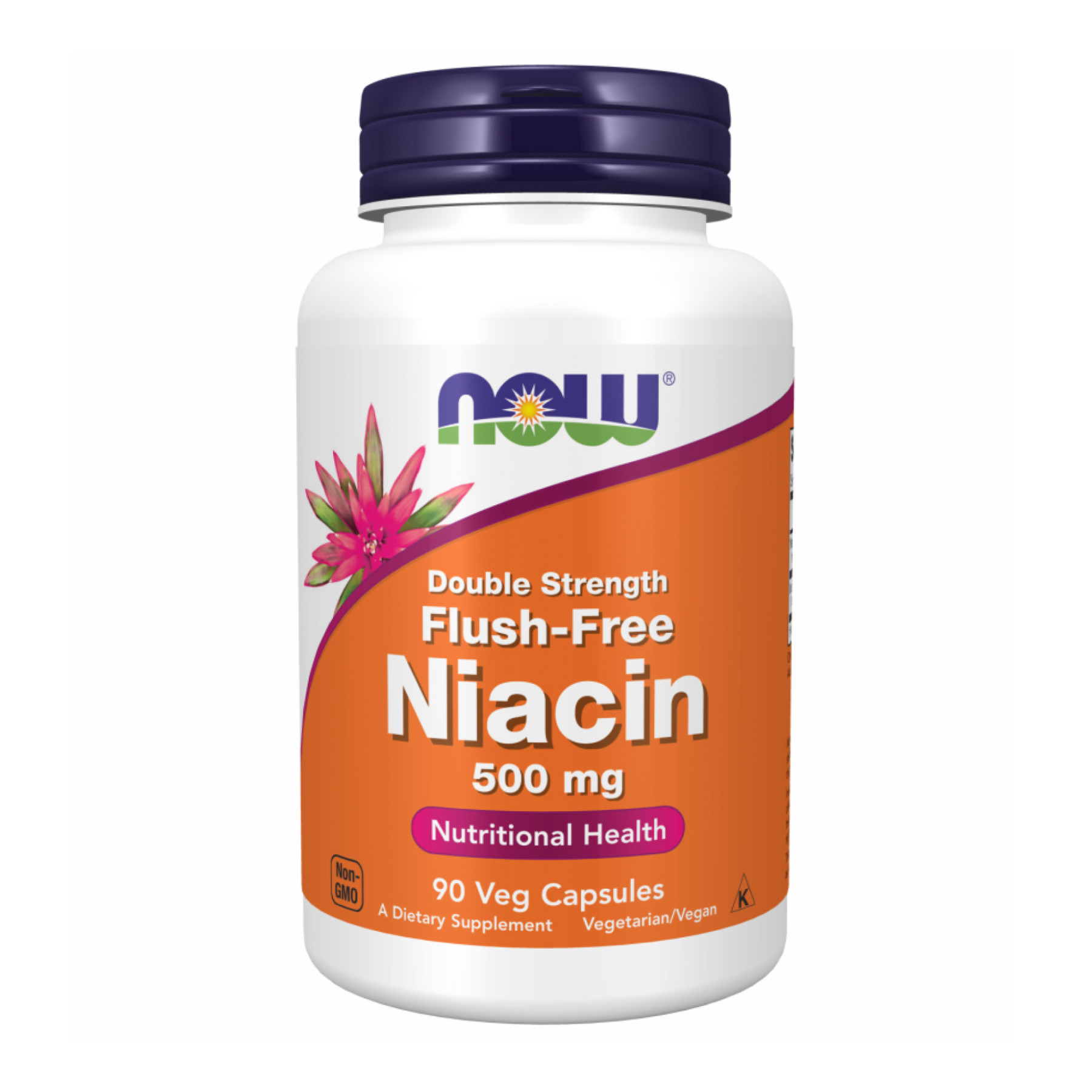 Капсули Flush Free Niacin 500mg - 90 vcaps 2022-10-0666