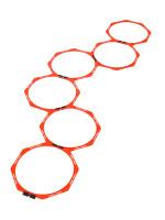 Кільця для розвитку координації SELECT Octagon Coordination rings  (489) червоний, one size 749671