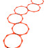 Кільця для розвитку координації SELECT Octagon Coordination rings  (489) червоний, one size 749671