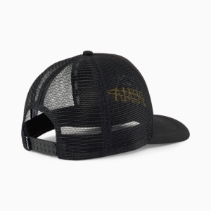 Кепка Puma Basketball Trucker Cap чорний, жовтий Уні OSFA 024489-01