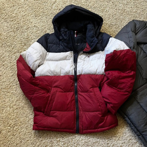 Куртка Tommy Hilfiger Mens Hooded Puffer Jacket 156AN122 OGB