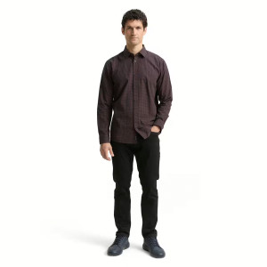 Сорочка ДР Men's Shirt 1048439-38956 Tom Tailor M Темно-коричневий 1048439-38956