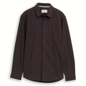 Сорочка ДР Men's Shirt 1048439-38956 Tom Tailor M Темно-коричневий 1048439-38956