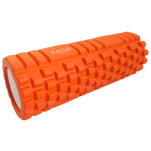 Ролер масажний Meta Massage roller помаранчевий Уні 45 см 1710000045