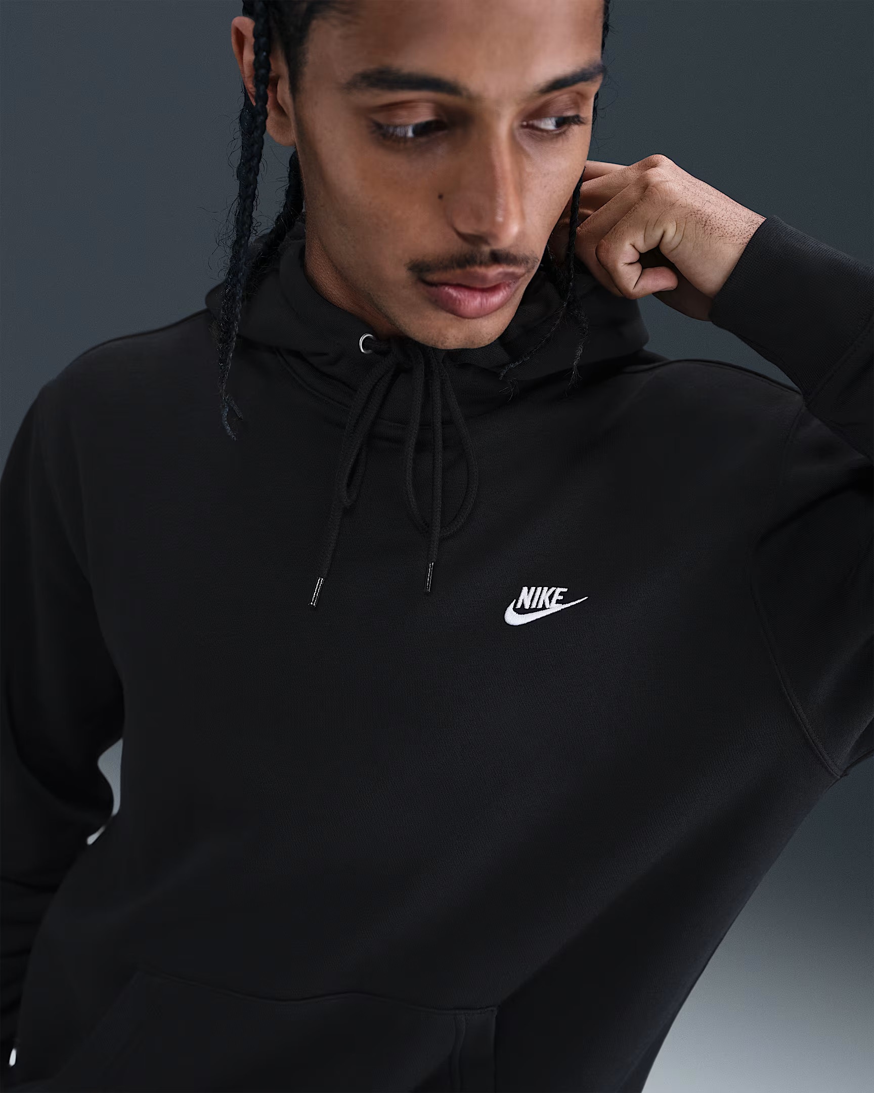 Толстовка Nike M CLUB BB PO HOODIE FN3859-010