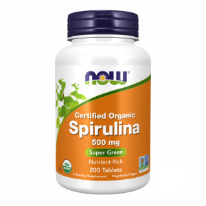 Таблетки Spirulina 500 mg - 200 tabs 2022-10-0407