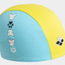 Шапочка для плавання Arena FRIENDS KIDS POLYESTER CAP жовий, блакитний Діт OSFM 003994-310