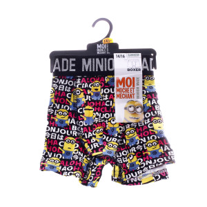 Труси-боксери MinionS чорний Чол 10-12 30890634-2