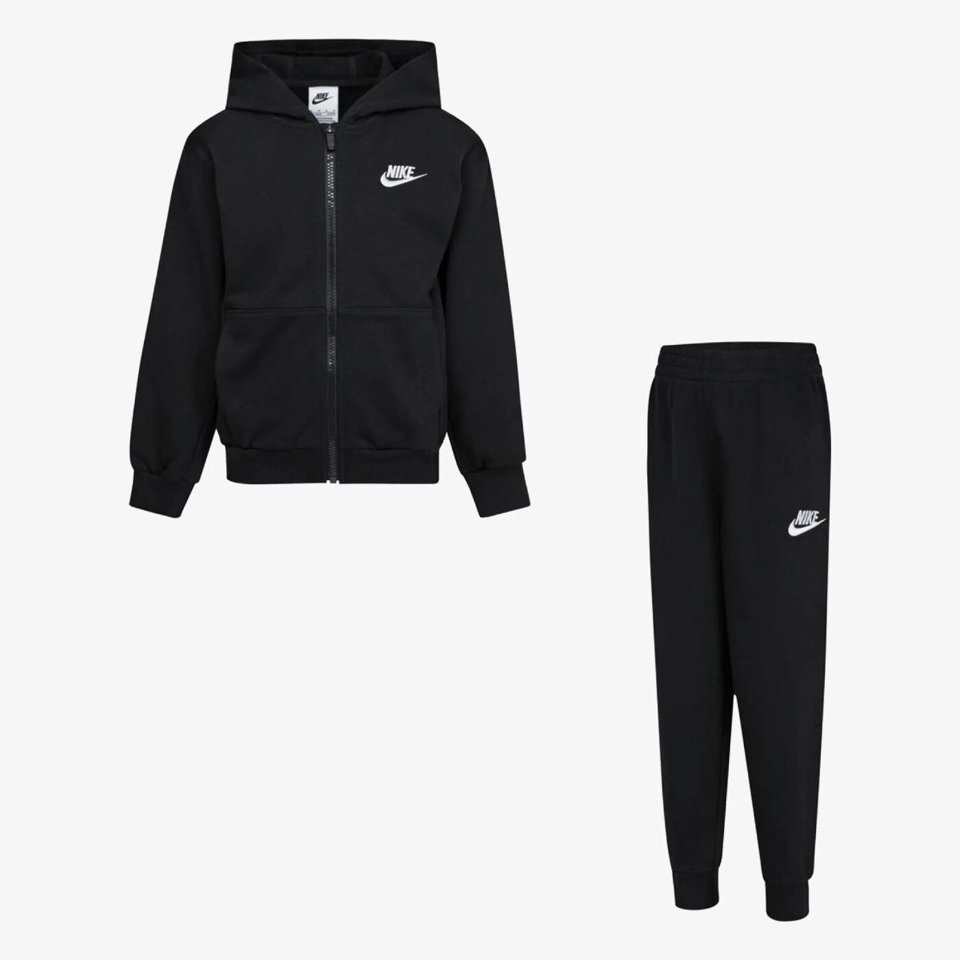 Костюм спортивний дитячий Nike Nkn Lbr Ft Fz Club Black 86M485-023