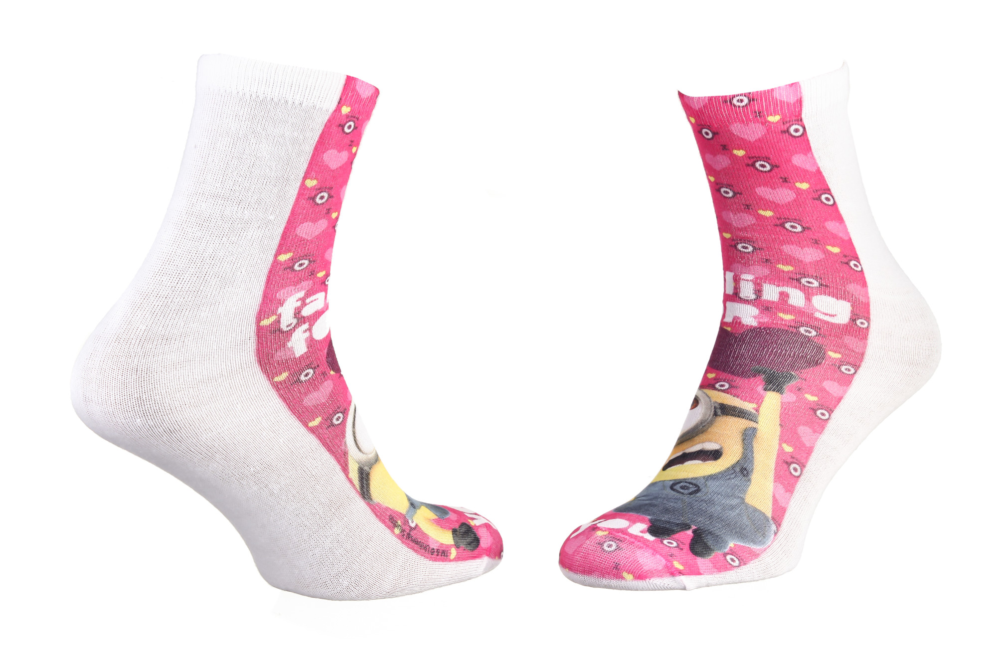 Шкарпетки MinionS Minion ET COEUR пурпурний Діт 36-41 17890635-1