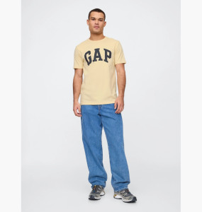 Футболка чоловіча Gap Everyday Soft Logo T-Shirt Beige 855769181 L 855769181