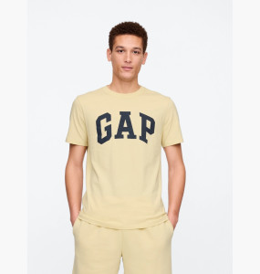 Футболка чоловіча Gap Everyday Soft Logo T-Shirt Beige 855769181 L 855769181