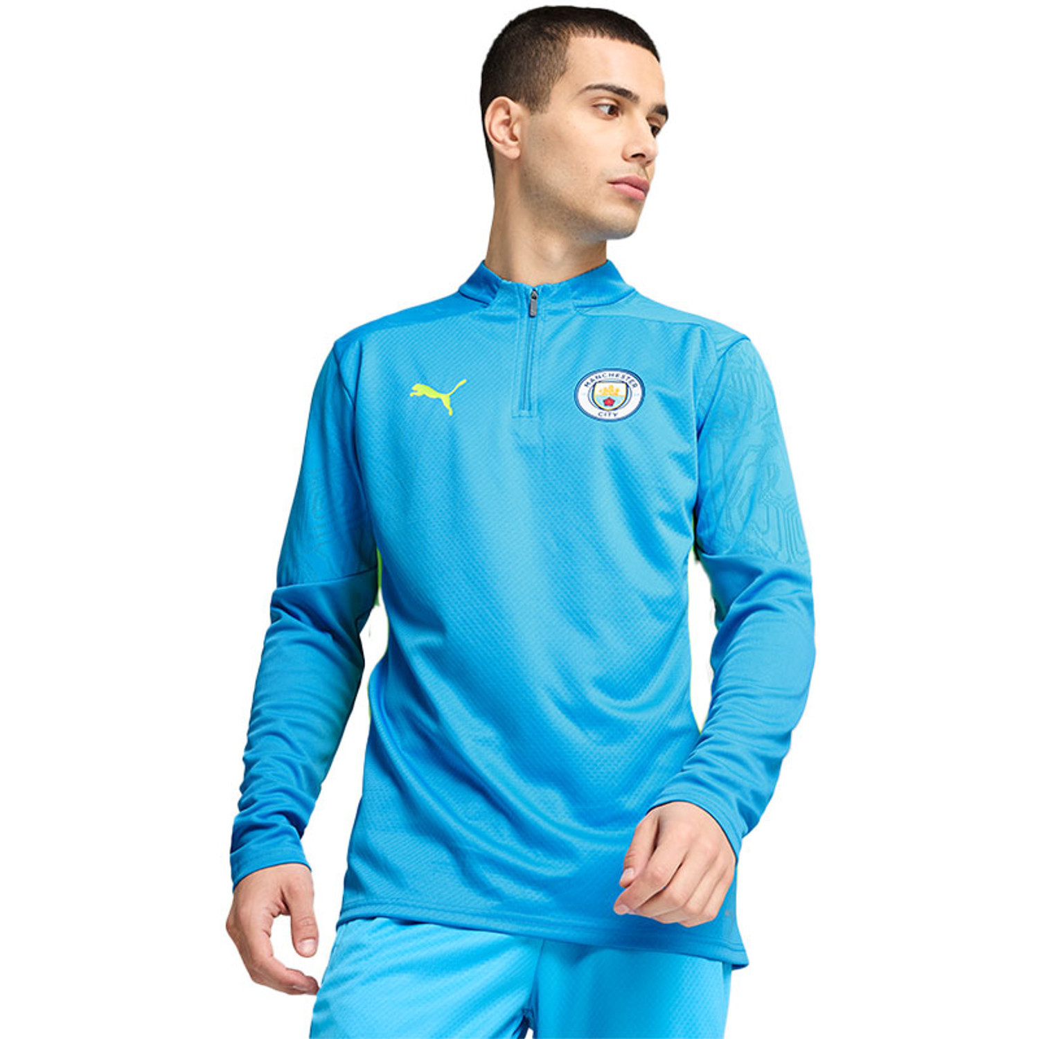 Кофта Puma MCFC Training 1/4 Zip Top 777529-11