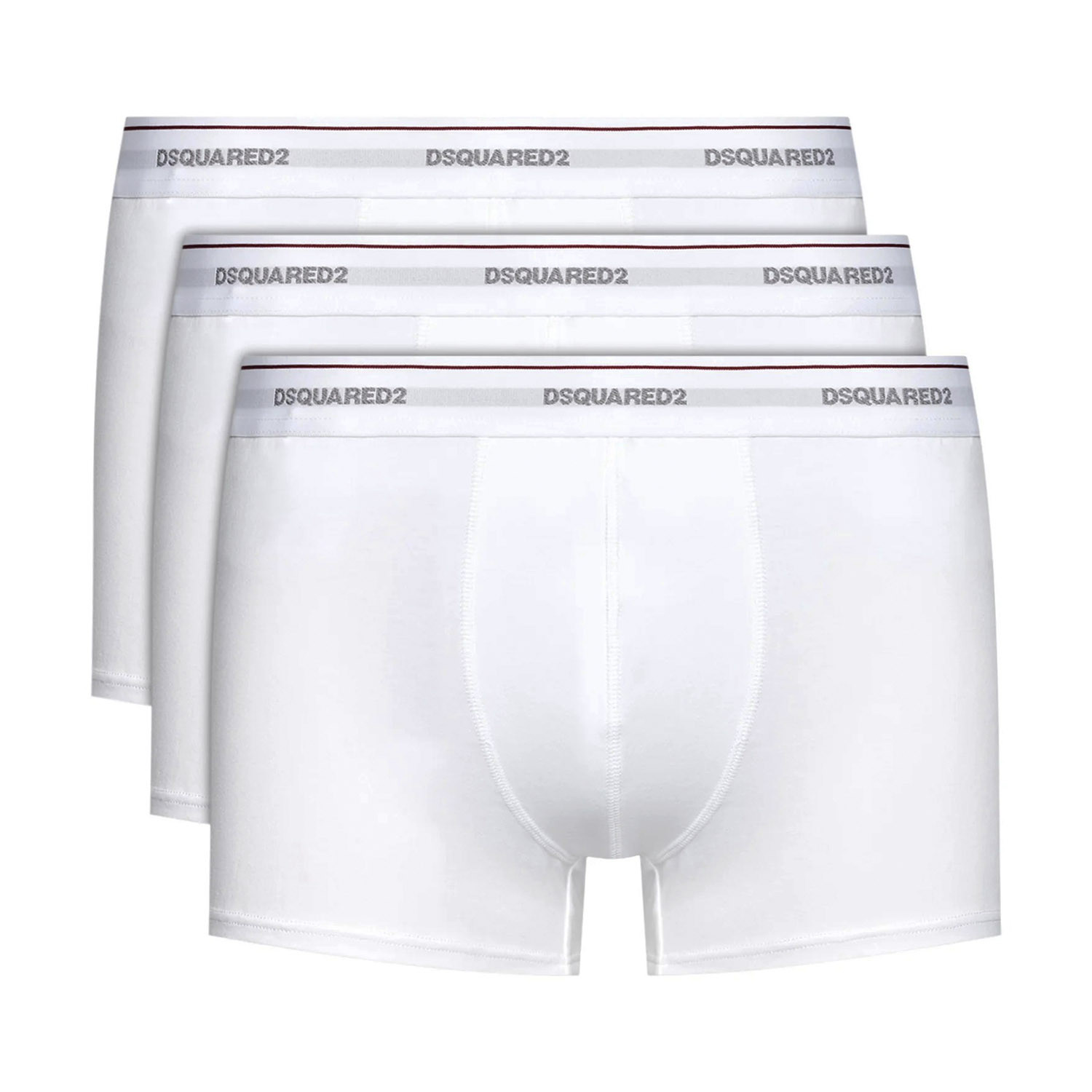 Труси-боксери Set of 3 Dsquared2 trunks in stretch black DCXC60040