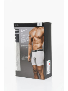 Труси Nike Everyday Cotton Stretch Boxer 2-Pack 0000KE1086 TWD
