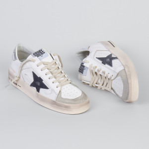 Кросівки Golden goose Stardan Leather Low Top Sneakers White Grey GMF00333.F006901 60466