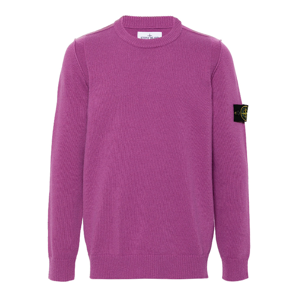 Кофта Stone Island Purple Cotton Logo Sweatshirt 1015532B9 V0045