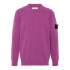 Кофта Stone Island Purple Cotton Logo Sweatshirt 1015532B9 V0045