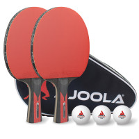 Набір для настільного тенісу Joola Carbon TTET DUO Carbon 2 ракетки + 3 м'ячі jset6