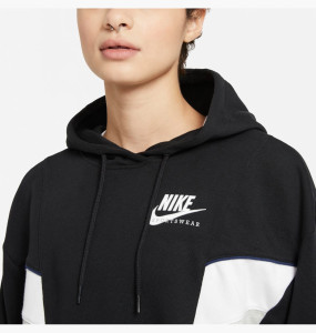 Толстовка Nike W NSW HERITAGE HOODIE FLC CZ8604-010