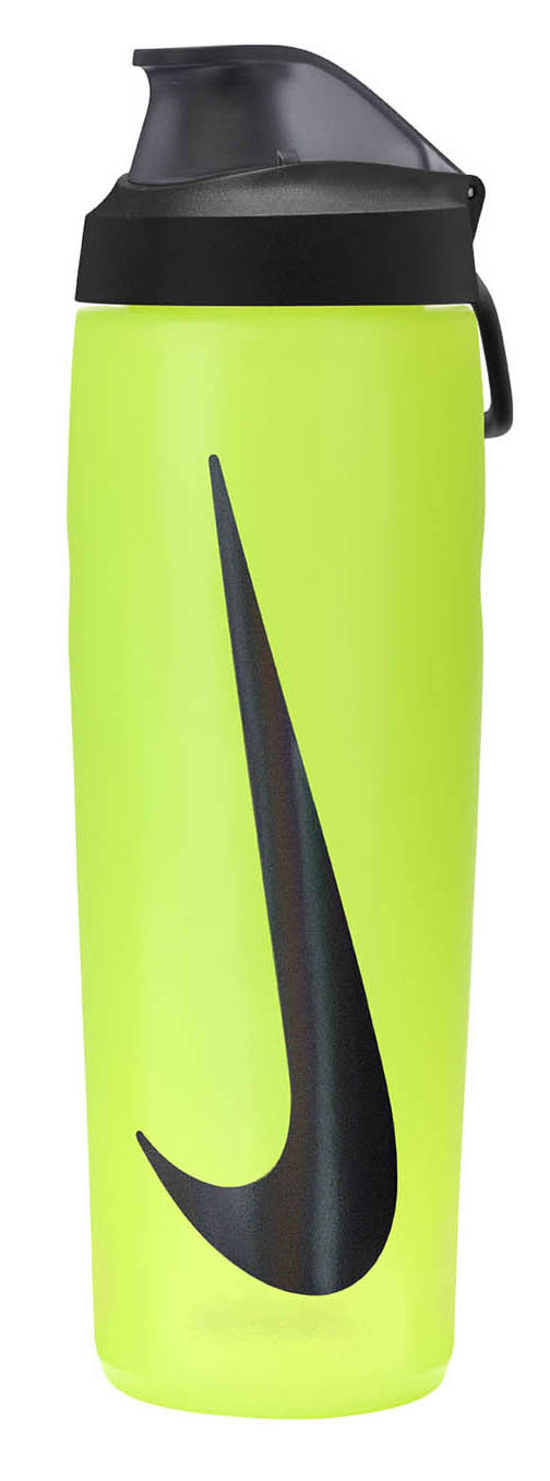 Пляшка Nike REFUEL BOTTLE LOCKING LID 24 OZ лимонний, чорний Уні 709 мл N.100.7668.705.24