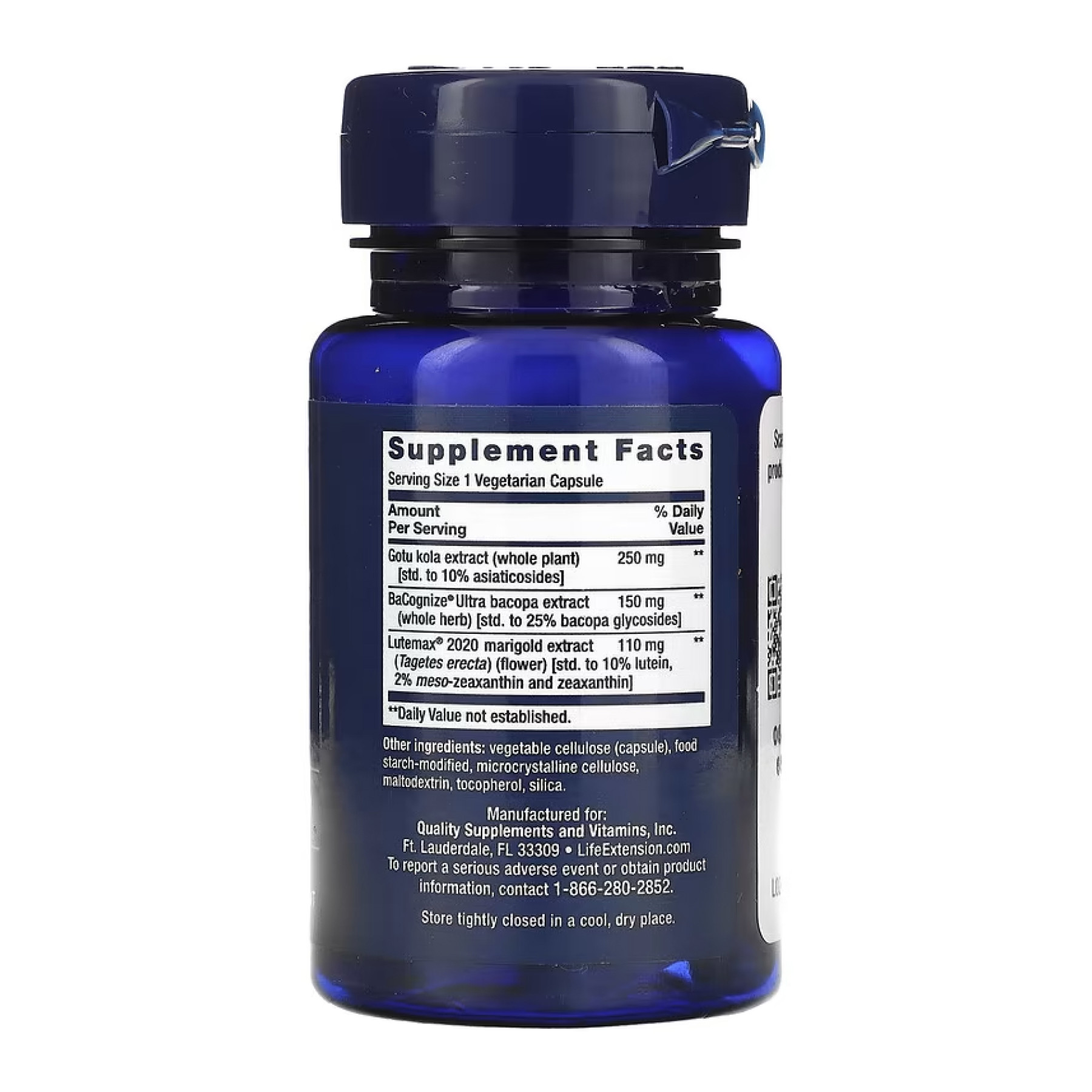 Капсули Life Extension Quick Brain Nootropic - 30 vcaps 2023-10-4697