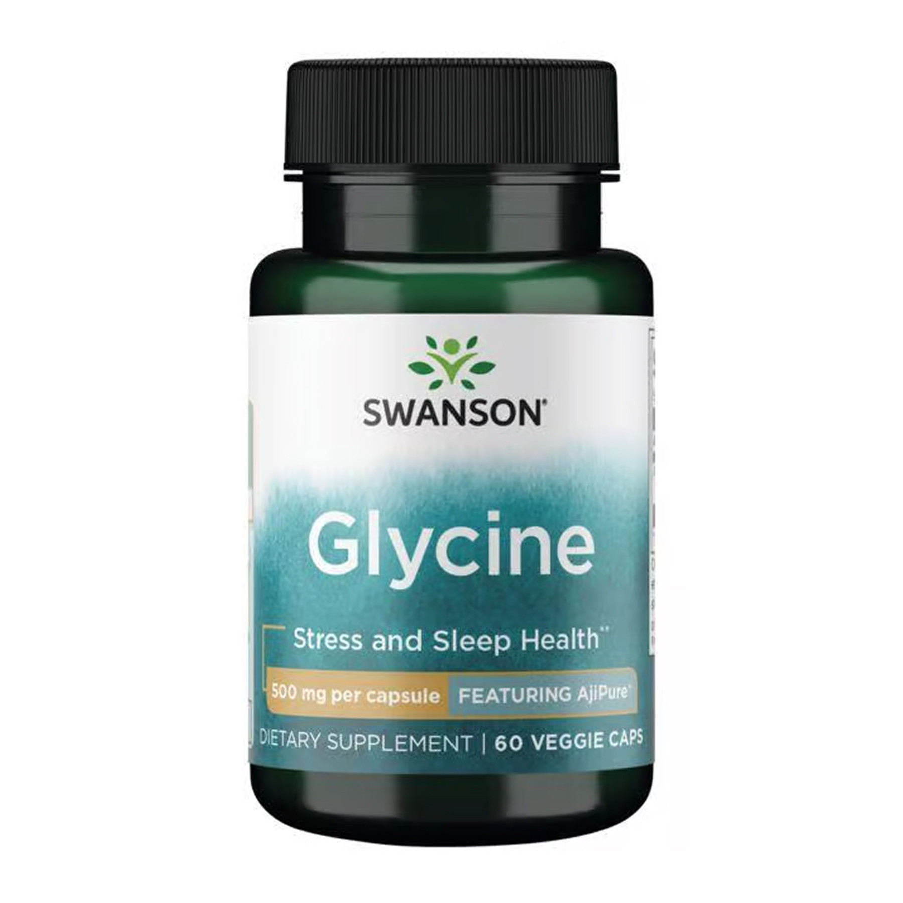 Капсули Swanson Glycine 500mg - 60 vcaps 2023-10-5873