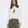 Куртка джинсова ONLTIA DNM JACKET COL PIM NOOS 15177238-White ONLY 36 Білий 15177238-WHITE