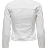 Куртка джинсова ONLTIA DNM JACKET COL PIM NOOS 15177238-White ONLY 36 Білий 15177238-WHITE