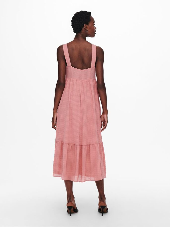Сукня ONLFELISA STRAP MIDI DRESS WVN 15230957-Dusty Rose ONLY L Розовий 15230957-Dusty Rose