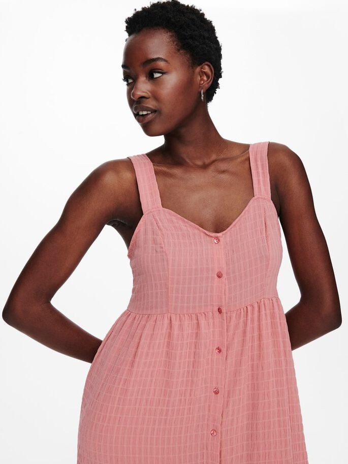 Сукня ONLFELISA STRAP MIDI DRESS WVN 15230957-Dusty Rose ONLY L Розовий 15230957-Dusty Rose