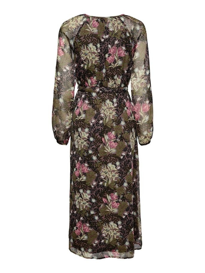 Сукня ONLPHOEBE LIFE L/S MIDI DRESS WVN 15246103-Plum Truffle-AOP:LE JARDIN MIXED FLOWERS ONLY L Тем 15246103-Plum Truffle-AOP