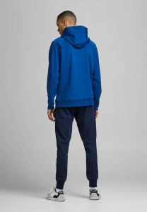 Штани JPSTWILL JJAIR SWEAT PANTS NOOS NB 12184970-Navy Blazer-Detail:MELANGE Jack&Jones M Темно-сині 12184970-NAVY BLAZER-DETA