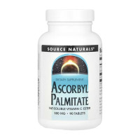 Таблетки Source Naturals Ascorbyl Palmitate 500mg - 90 tabs (Затерта дата) 2023-10-4360