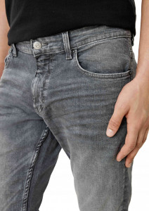 Джинси Trousers RICK SLIM FIT 520.11.899.26.180.2005616-95Z4 Q/S by s.Oliver 33/32 Сірий 520.11.899.26.180.2005616