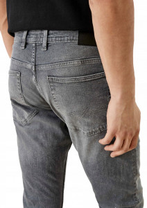 Джинси Trousers RICK SLIM FIT 520.11.899.26.180.2005616-95Z4 Q/S by s.Oliver 33/32 Сірий 520.11.899.26.180.2005616