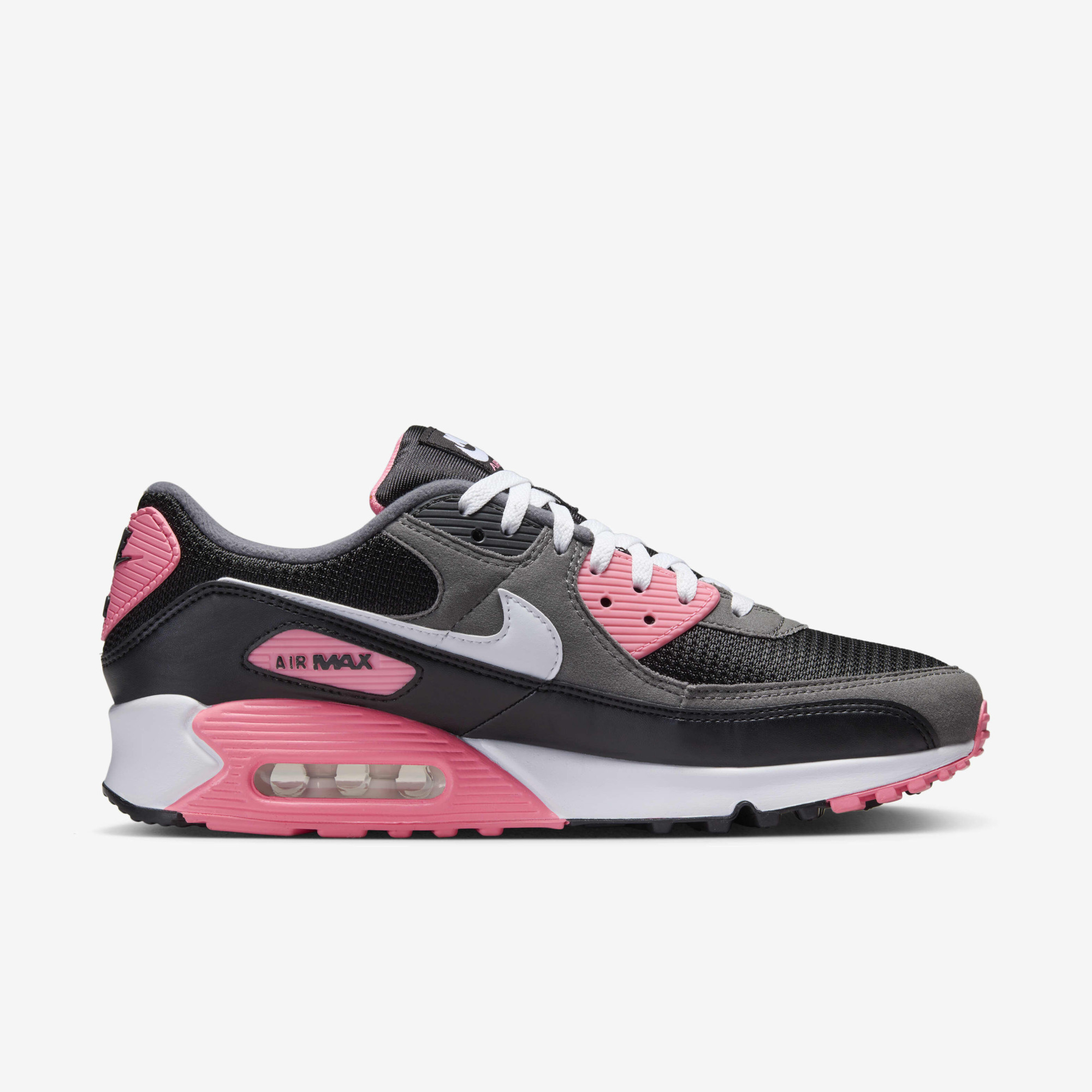Кросівки чоловічі Nike Air Max 90 Black/Grey HF9190-001