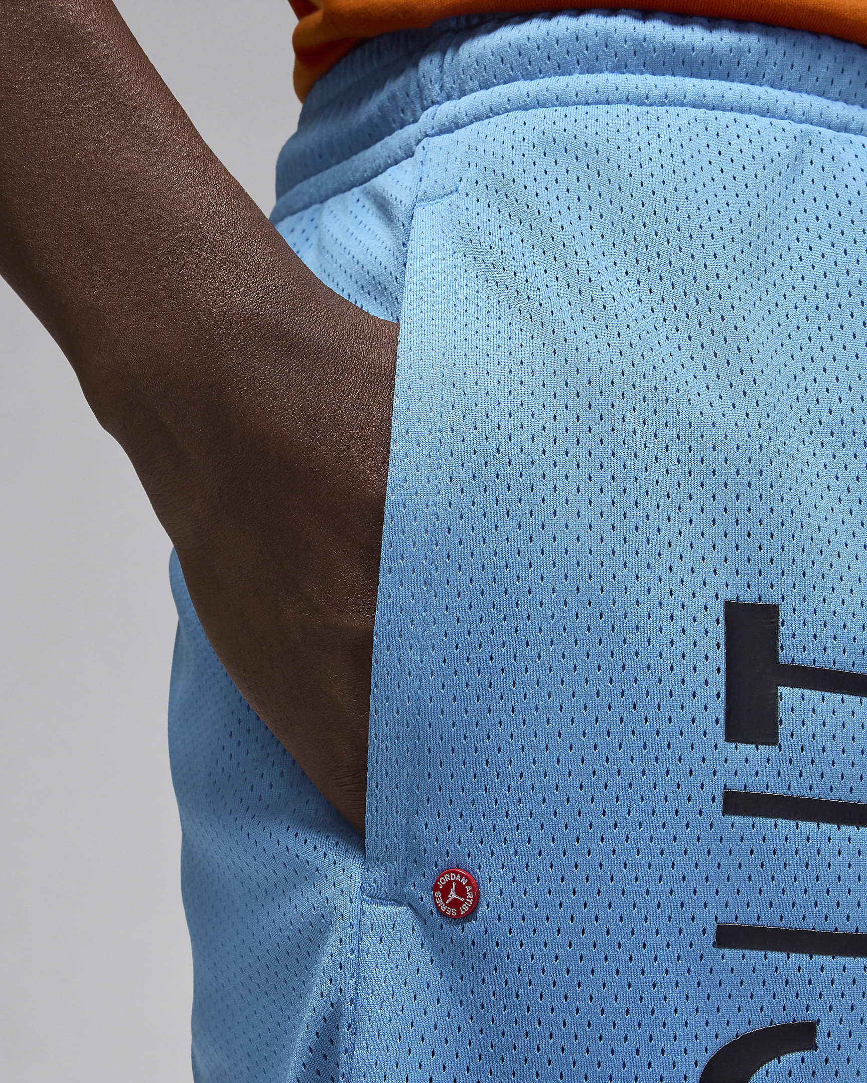 Шорти чоловічі Air Jordan Artist Series By Darien Birks Shorts Light Blue HF5474-462