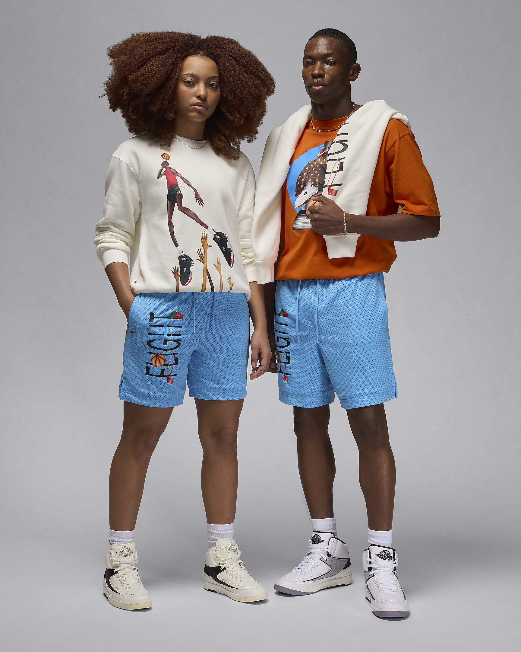 Шорти чоловічі Air Jordan Artist Series By Darien Birks Shorts Light Blue HF5474-462