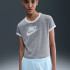 Футболка жіноча Nike Short-Sleeve Ringer Grey IF4072-063 Футболка жіноча Nike Short-Sleeve Ringer Grey IF4072-063