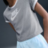 Футболка жіноча Nike Short-Sleeve Ringer Grey IF4072-063