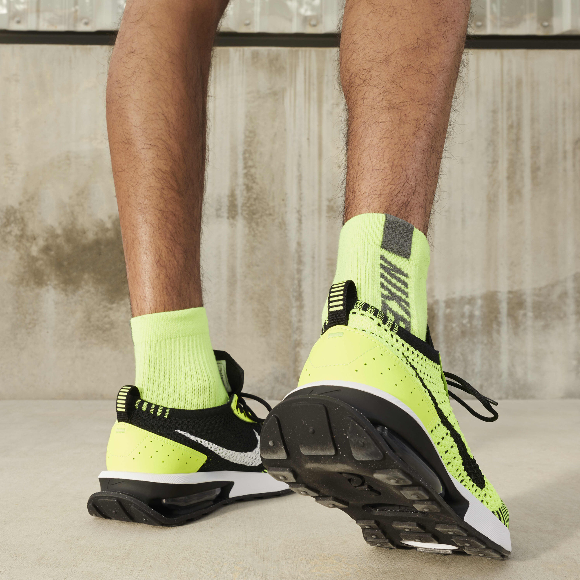 Кросівки чоловічі Nike Air Max Flyknit Racer MenS Shoes Green FD4610-700