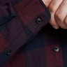 Сорочка JJEGINGHAM TWILL SHIRT L/S PS NOOS 12183107-Port Royale Jack&Jones PLUS 4XL Бордовий 12183107-PORT ROYALE