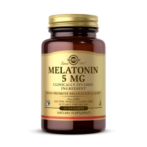 Капсули Solgar Melatonin 5mg - 120 nuggets 2023-10-3672