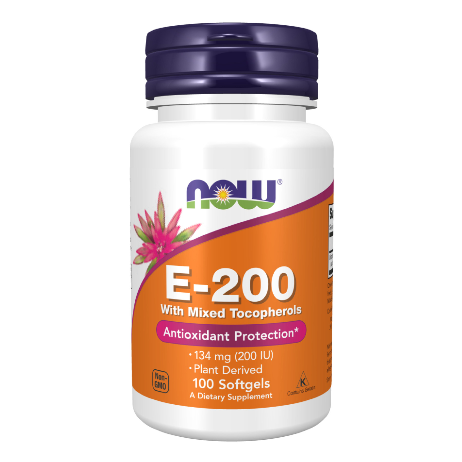 Софт гелеві капсули E-200 Mixed Tocopherols - 100 sgels 2022-10-0667
