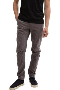 Штани Denim Men's Regular Tapered Cargo Pants 1042559-11587 Tom Tailor L Темно-сірий 1042559-11587