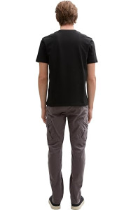 Штани Denim Men's Regular Tapered Cargo Pants 1042559-11587 Tom Tailor L Темно-сірий 1042559-11587